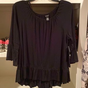NWT New Directions Boho Top size PL